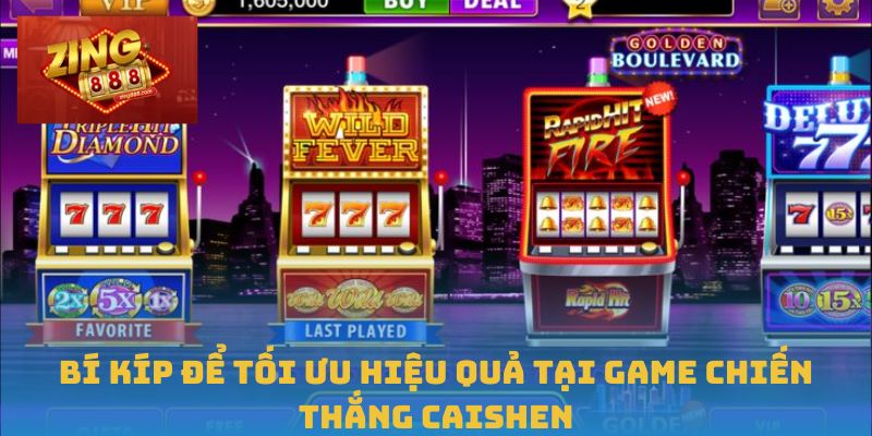 Bí Kíp Săn Chiến Thắng Caishen Trong Game Nổ Hũ Tại Zing88 2 Bí kíp để tối ưu hiệu quả tại game Chiến thắng Caishen