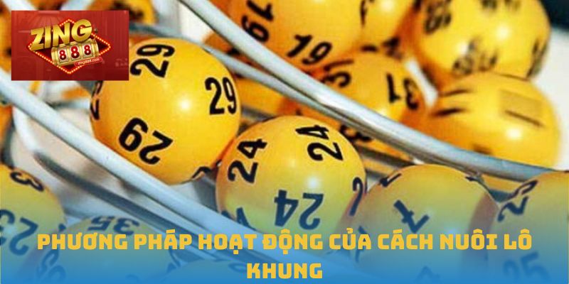 Chiến Lược Nuôi Lô Khung Hiệu Quả Từ Dân Chuyên Tại Zing88 1 Phương pháp hoạt động của cách nuôi lô khung