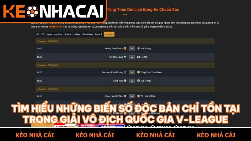 Ngoại binh và mối quan hệ nội bộ quyết định cục diện các trận đấu V-League